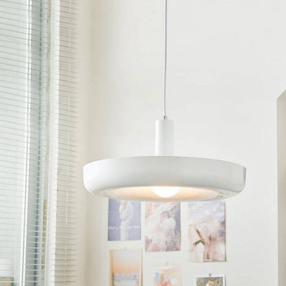 Nordic Minimalist UFO Metal Disc 1-Light Pendant Light