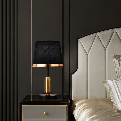 European Retro Fabric 1-Light Table Lamp