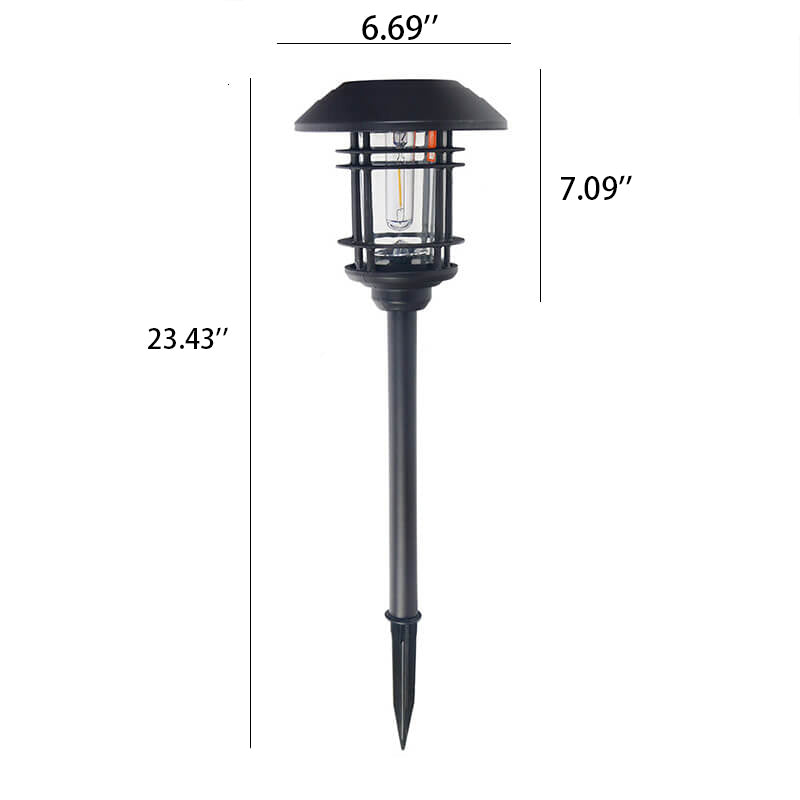 Modern Mid-century Solar Outdoor Waterproof Stainless Steel LED Outdoor Lawn Decorative Ground Plug Light