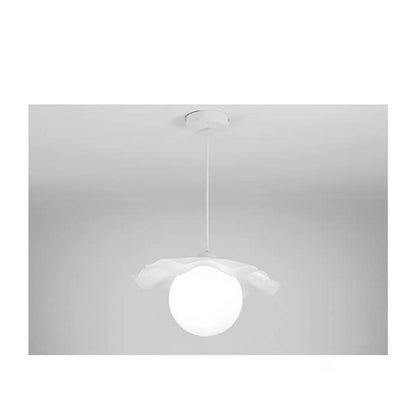 Nordic Simple Flower Shape Acrylic 1-Light Pendant Light