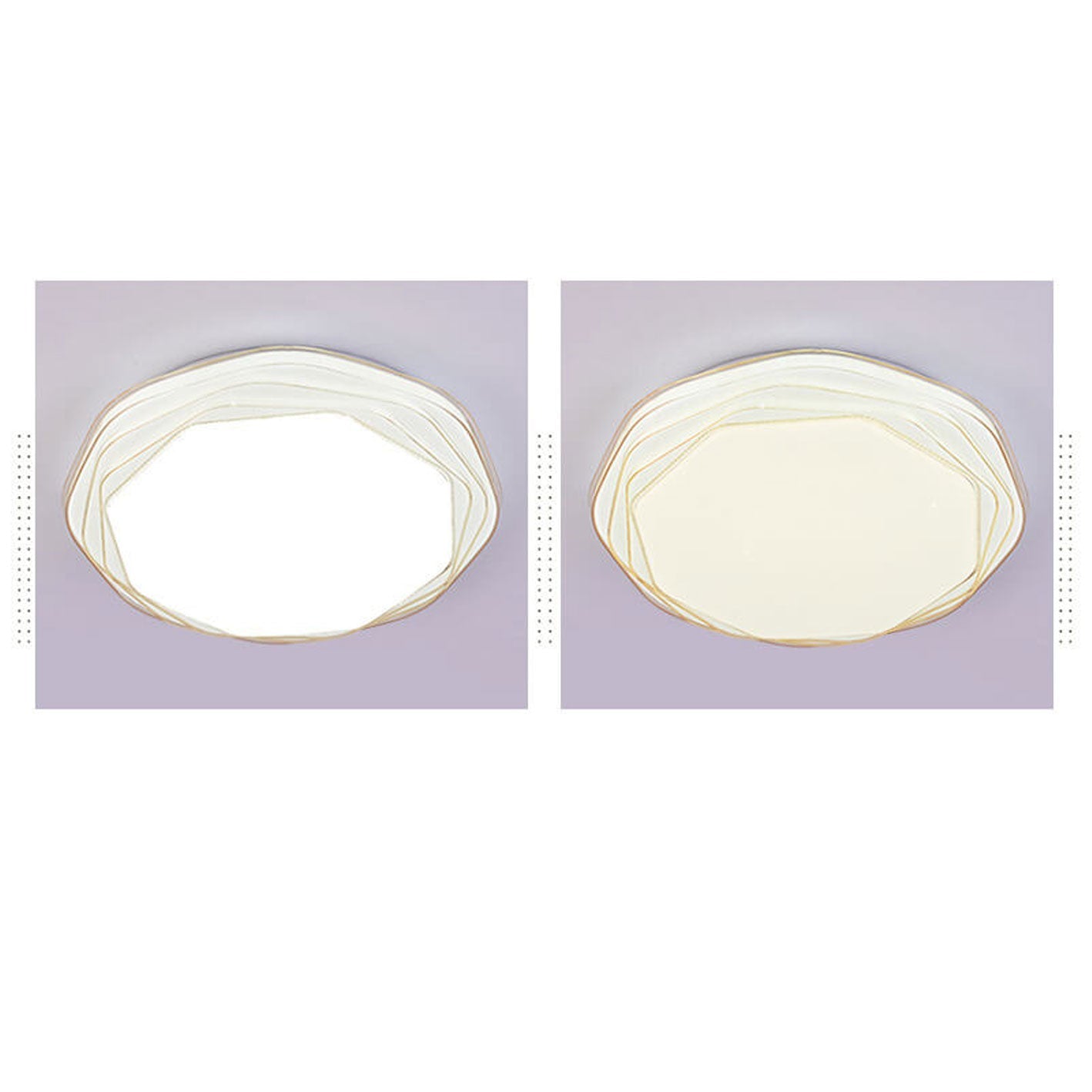 Modern Minimalist Creative Round LED Wrought Iron Flush Mount Ceiling Light