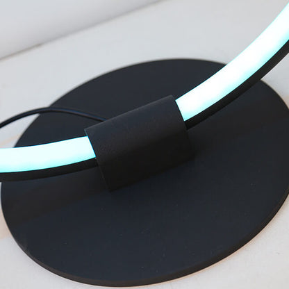 Modern Acrylic Ring Design RGB Lighting LED Table Lamp