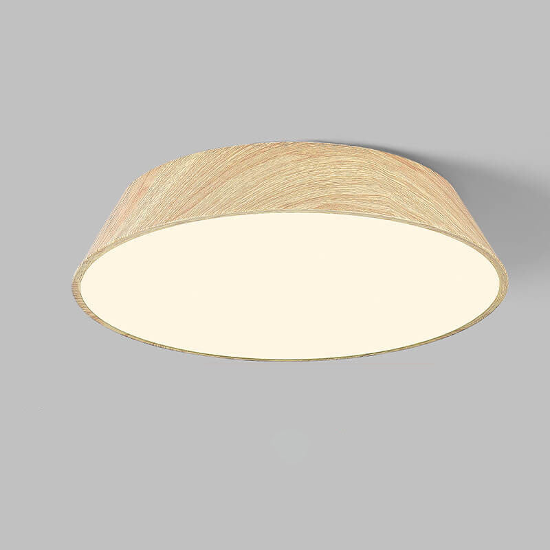 New Chinese Wrought Iron Acrylic Round LED Flush Mount Ceiling Light