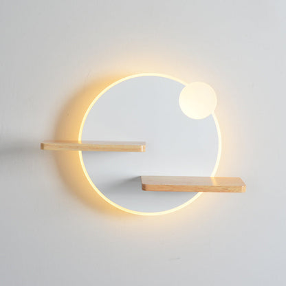 Modern Acrylic Phone Holder LED Creative Wall Sconce Lamp