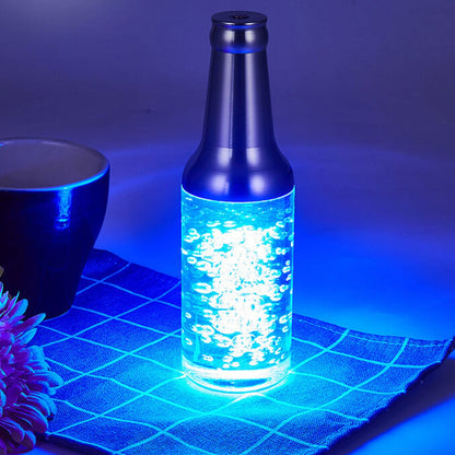 Creative Luminous Wine Bottle Rechargeable Touch Decorative LED Table Lamp