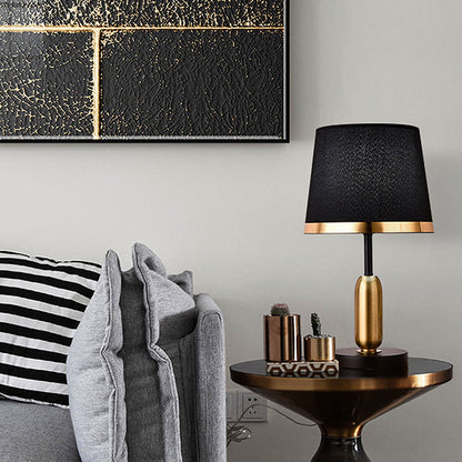 European Retro Fabric 1-Light Table Lamp