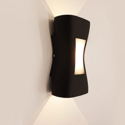 مصباح حائط LED بتصميم إبداعي عصري من الألومنيوم المقاوم للماء 