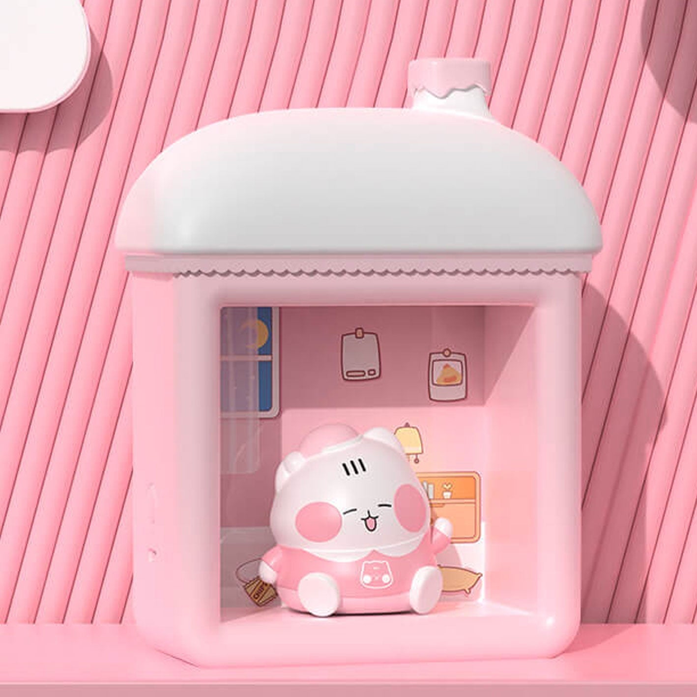 Creative Childlike Cartoon Small Animal LED Night Light Table Lamp