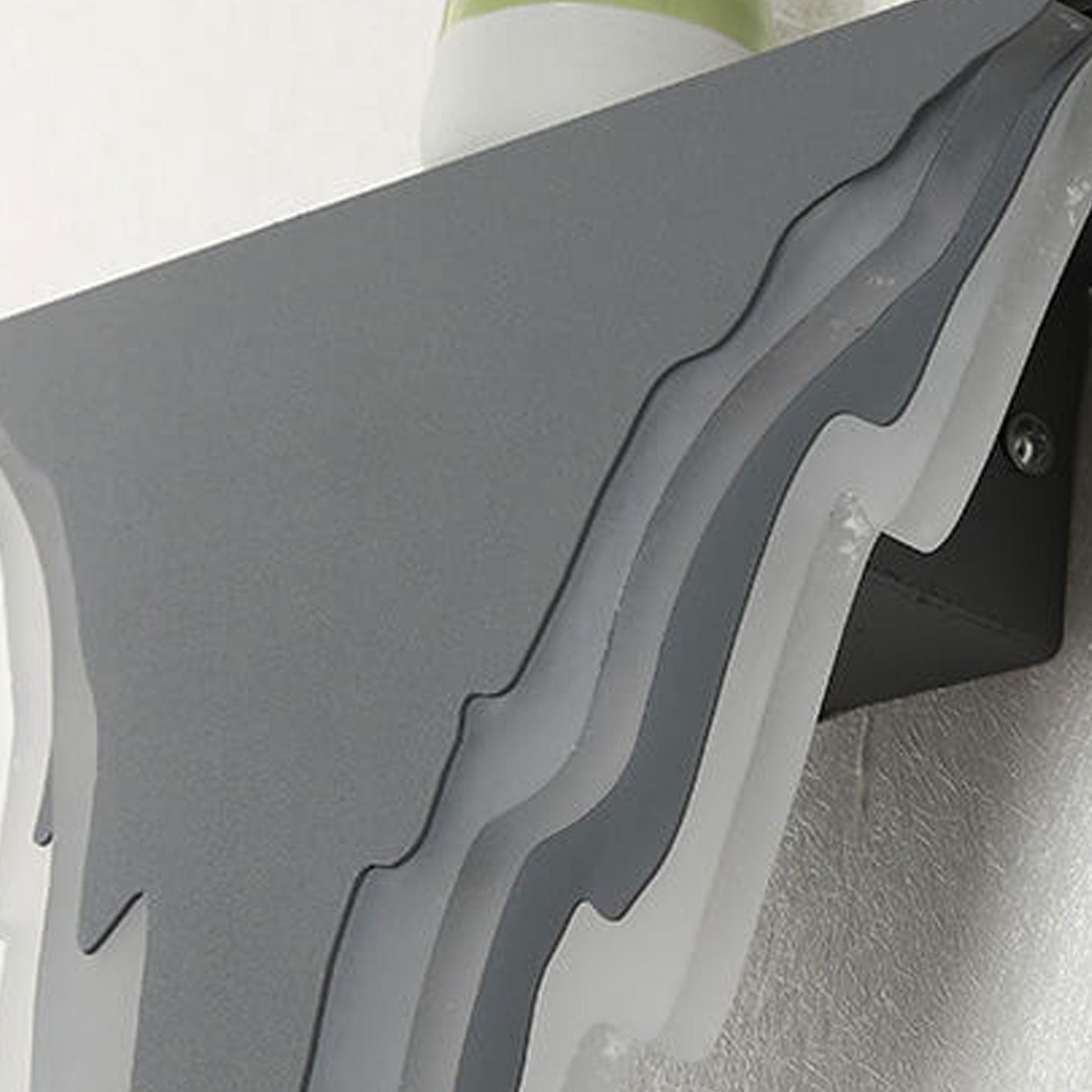Nordic Iron Art Acrylic Irregular Shape Indoor Wall Sconce Lamp