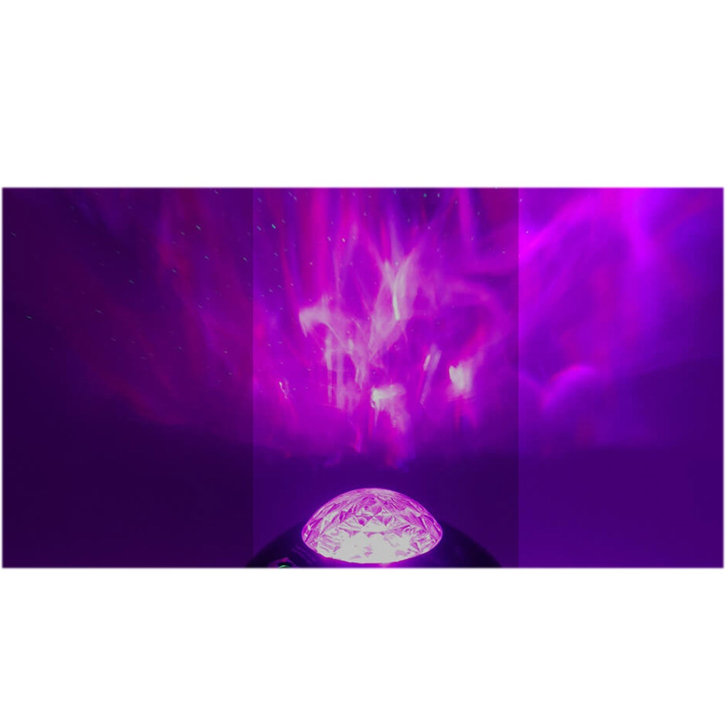 Rotary Three-speed Dimming USB LED Aurora Star Projection Lamp