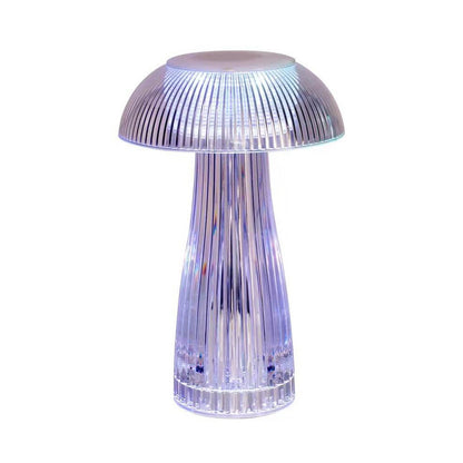 Creative Mushroom PMMA Dazzling Touch Charge LED Decorative Table Lamp
