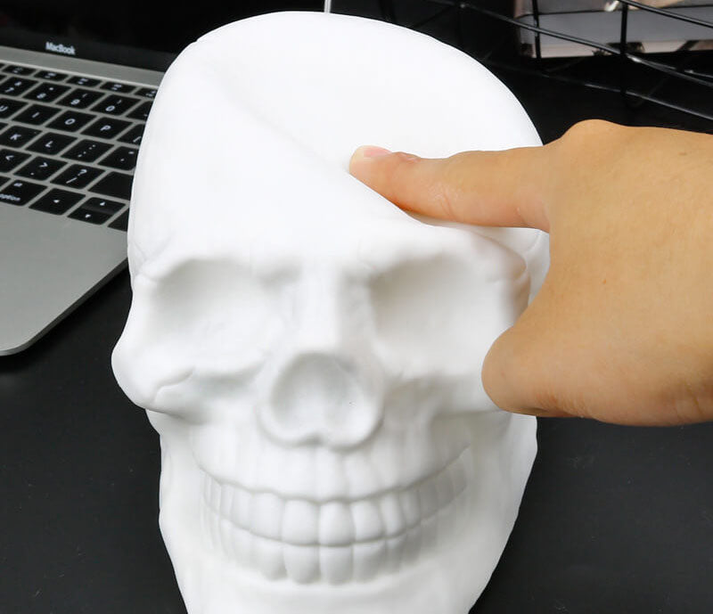 Skull RGB LED Night Light Table Lamp
