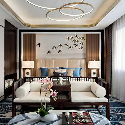 Chinese Light Luxury Lucite Copper 1-Light Table Lamp