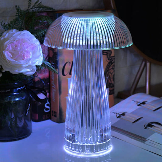 Creative Mushroom PMMA Dazzling Touch Charge LED Decorative Table Lamp