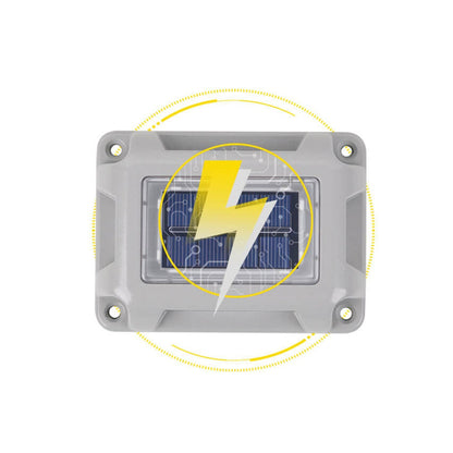 مصباح حائط LED ثنائي الاتجاه مقاوم للماء يعمل بالطاقة الشمسية للحديقة الخارجية 
