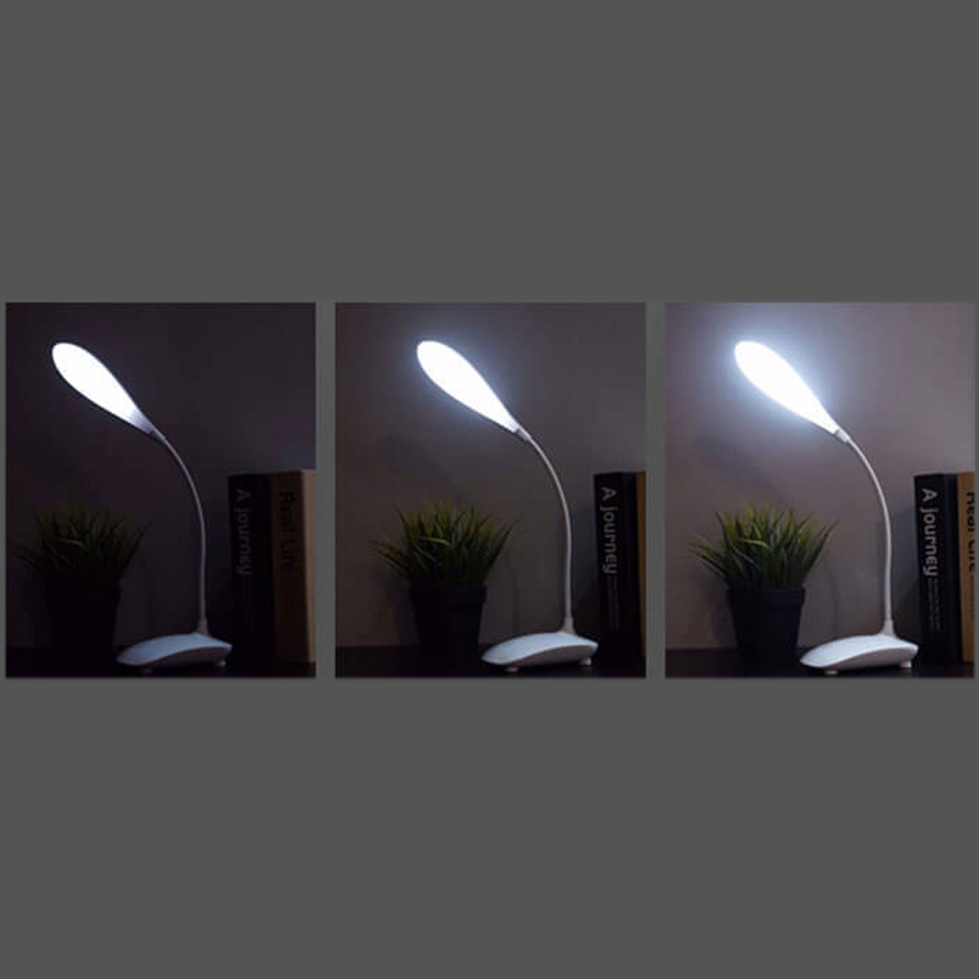Simple Creative Twistable Touch Folding Eye Protection LED Desk Lamp