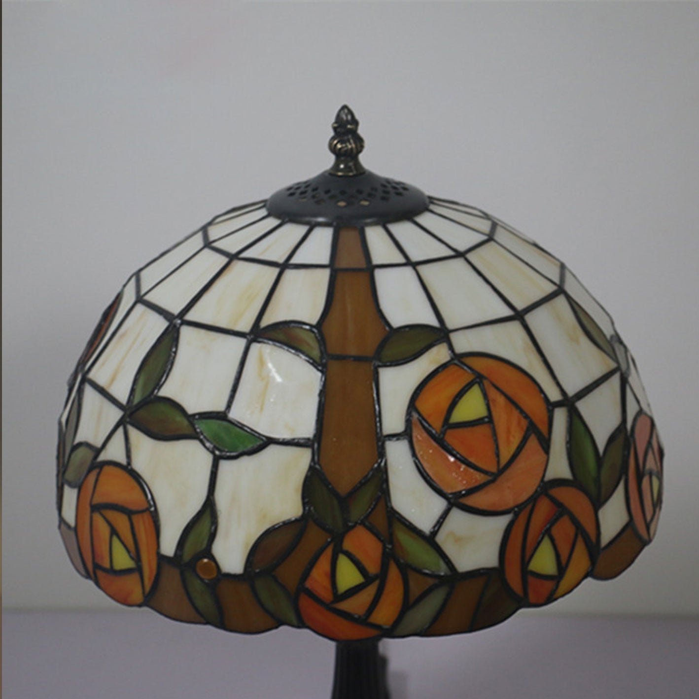 Tiffany Zinc Alloy Color 1-Light Table Lamp