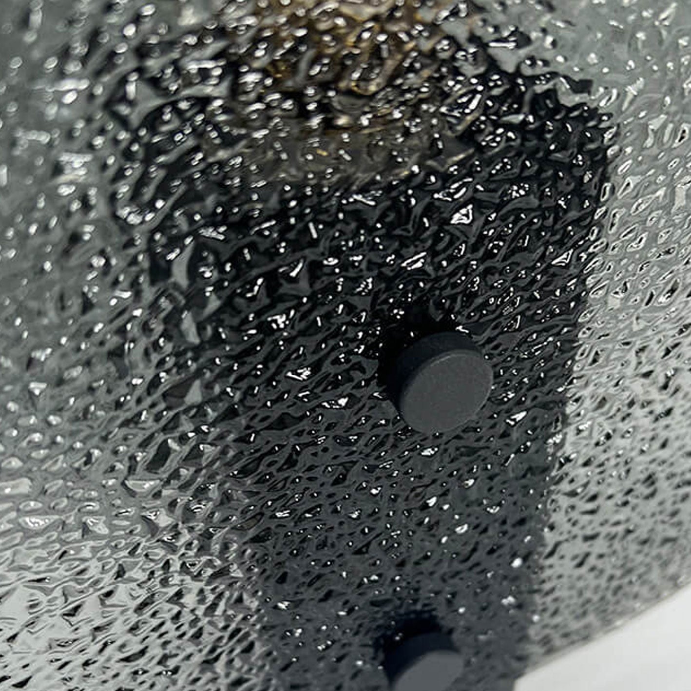 Modern Light Luxury Round Frosted Glass 1-Light Table Lamp