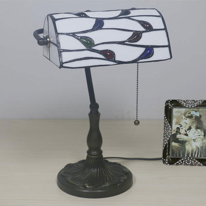 Vintage Tiffany Lucite Beads Design 1-Light Table Lamp