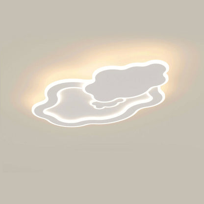 Nordic Minimalist Cloud Cluster LED Flush Mount Ceiling Light