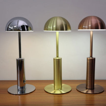 European Wrought Iron LED Rechargeable Table Lamp