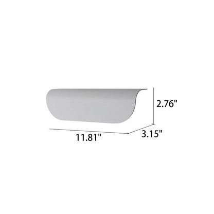Modern Outdoor Curved  Waterproof LED Garden Wall Sconce Lamp