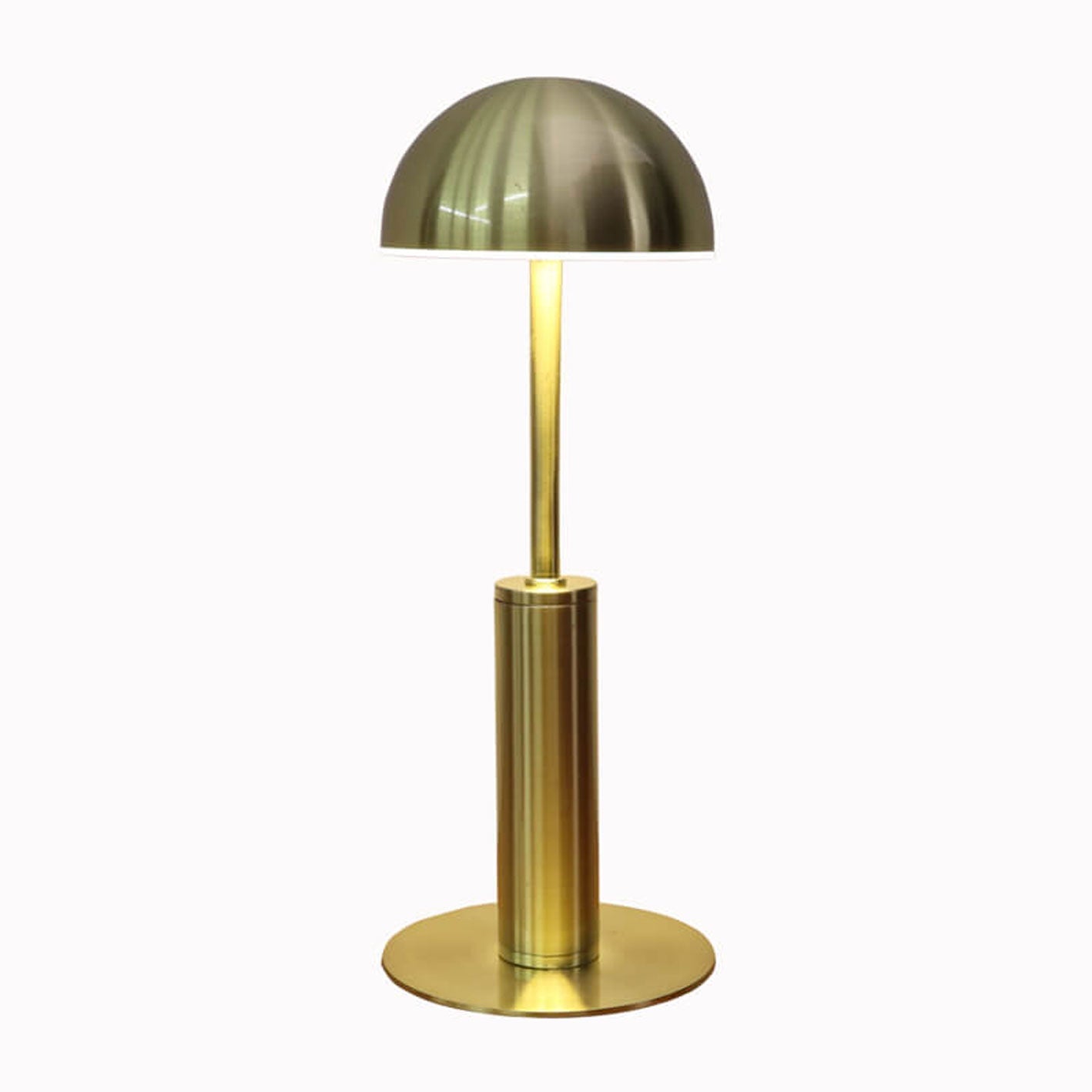 European Wrought Iron LED Rechargeable Table Lamp