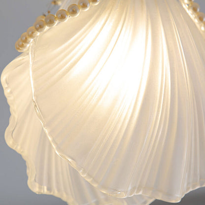 مصباح معلق فاخر من لؤلؤة صدفية من Creative Light مزود بمصباح واحد 