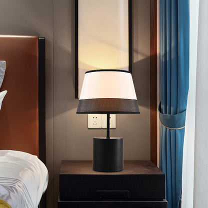 Modern Fabric Shade  1-Light Table Lamps 4 Design