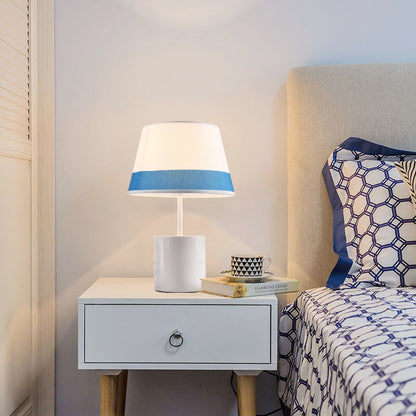 Modern Fabric Shade  1-Light Table Lamps 4 Design