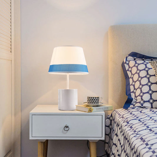 Modern Fabric Shade  1-Light Table Lamps 4 Design