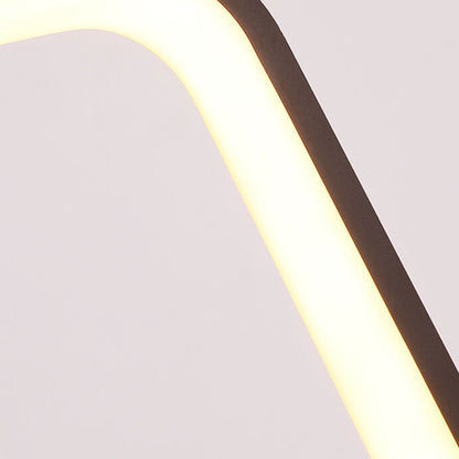 Modern Minimalist Ring Aluminum Silicone LED Table Lamp