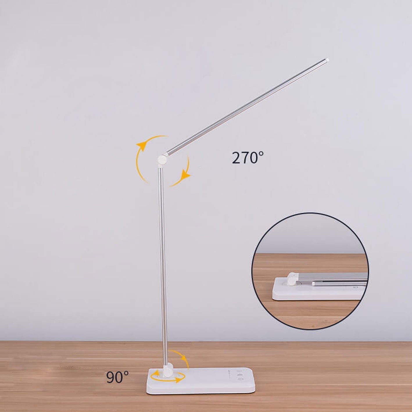 Nordic Creative Folding Touch Dimmable LED Desk Lamp