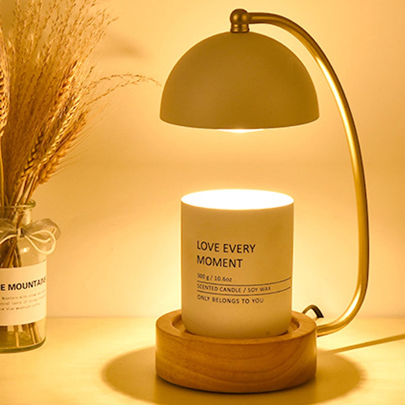 Japanese Creative Timing Dimming 1-Light Melting Wax Table Lamp