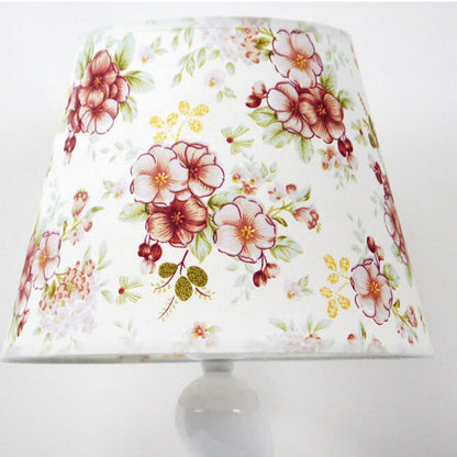 European Minimalist Fabric Curve Base 1-Light Table Lamp