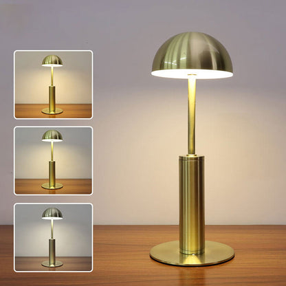 European Wrought Iron LED Rechargeable Table Lamp