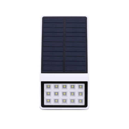 Simple Solar Square Outdoor Fence Wall Sensor Wall Sconce Lamp