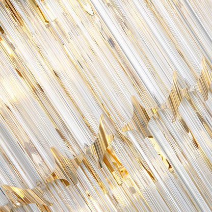 Modern Luxury Crystal Four Layers 4-Light Wall Sconce Lamp