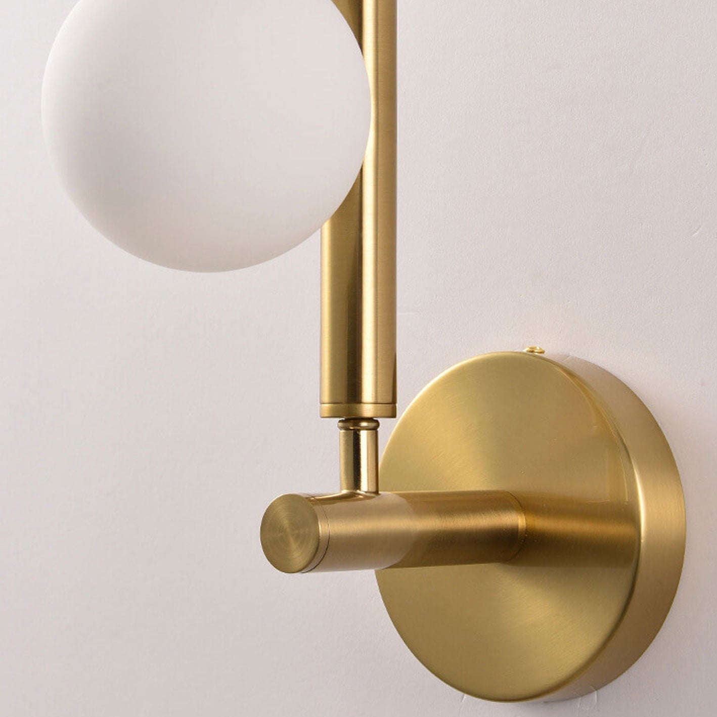 Light Luxury Creative Bead String Design 3-Light Wall Sconce Lamp