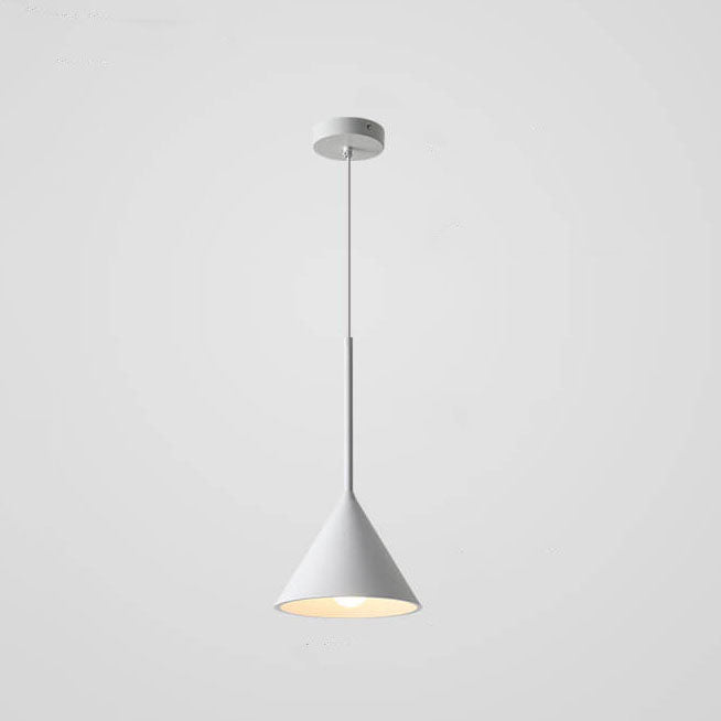 Modern Minimalist Macaron Geometric Metal 1-Light Pendant Light