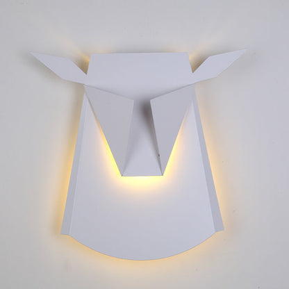 Nordic Creative Cow Shaped 1-Light LED Wall Sconce Lamp