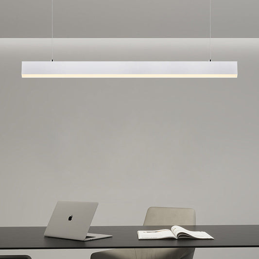 مصباح LED خطي معلق - إضاءة احترافية مضادة للتوهج وآمنة على شبكية العين، للاستخدام المنزلي والمكتبي
