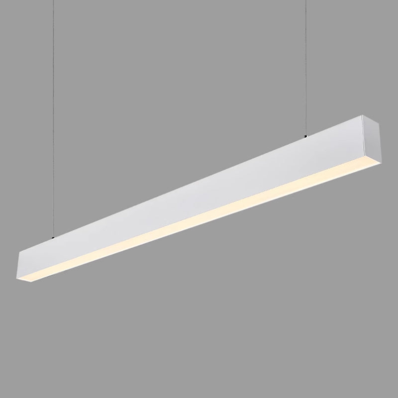 مصباح LED خطي معلق - إضاءة احترافية مضادة للتوهج وآمنة على شبكية العين، للاستخدام المنزلي والمكتبي