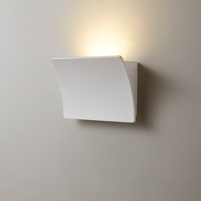 Modern Minimalist Aluminum Acrylic Square LED Wall Sconce Lamp For Bedroom