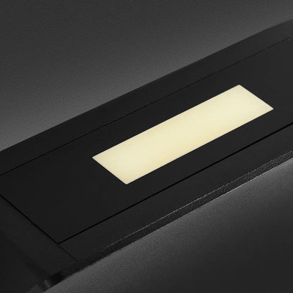 Modern Minimalist Aluminum Acrylic Square LED Wall Sconce Lamp For Bedroom