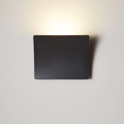Modern Minimalist Aluminum Acrylic Square LED Wall Sconce Lamp For Bedroom