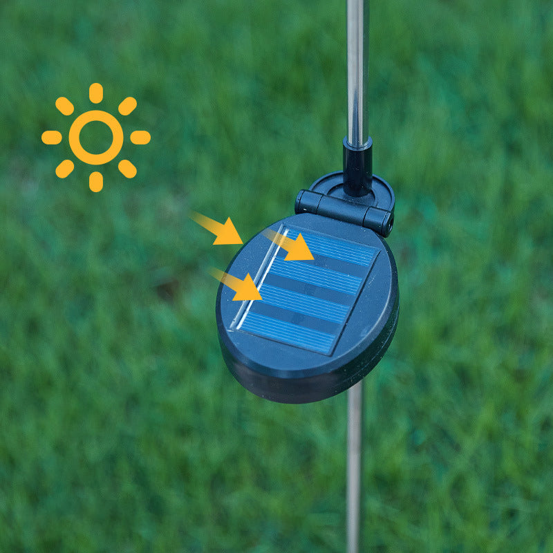 Modern Art Deco Solar Waterproof Cactus Pineapple Pentagram PVC Stainless Steel ABS LED Outdoor Lights Landscape Lighting For Garden