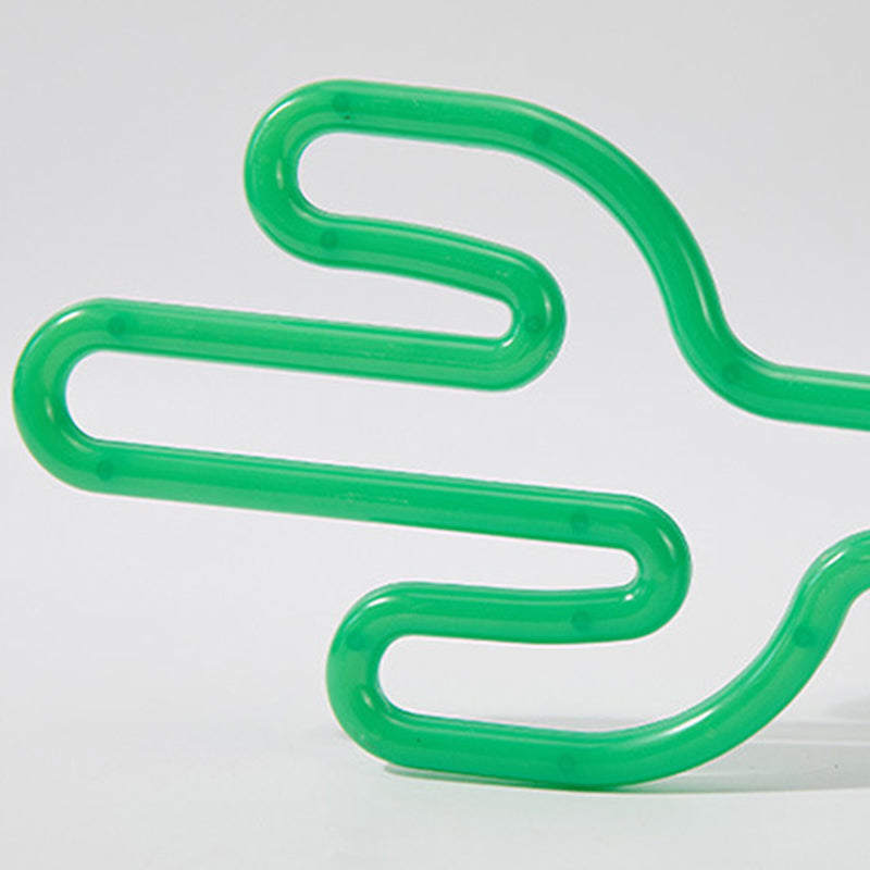 Modern Art Deco Solar Waterproof Cactus Pineapple Pentagram PVC Stainless Steel ABS LED Outdoor Lights Landscape Lighting For Garden