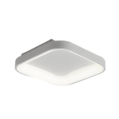 Contemporary Nordic Square Hardware Acrylic LED Flush Mount Ceiling Light For Bedroom