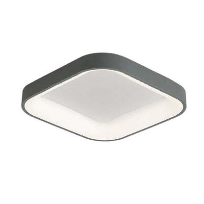 Contemporary Nordic Square Hardware Acrylic LED Flush Mount Ceiling Light For Bedroom